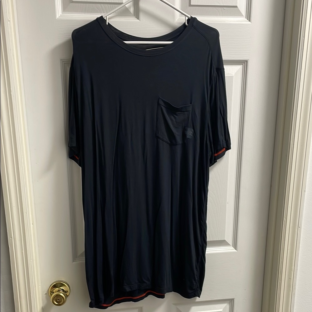 Saxx Black Short Sleeve Tee Crew Neck Relaxed Fit